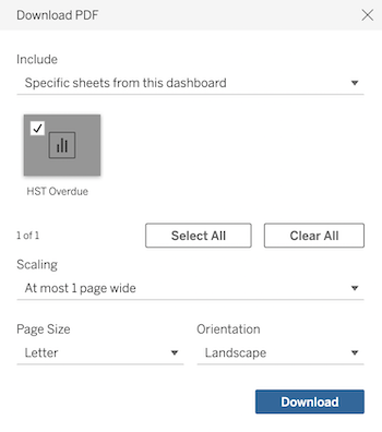 Download report data to PDF image 3